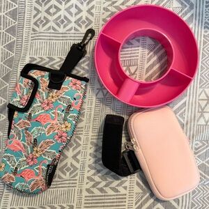Stanley Accessory Lot - Snack Tray - Sleeve - Zipper Pouch